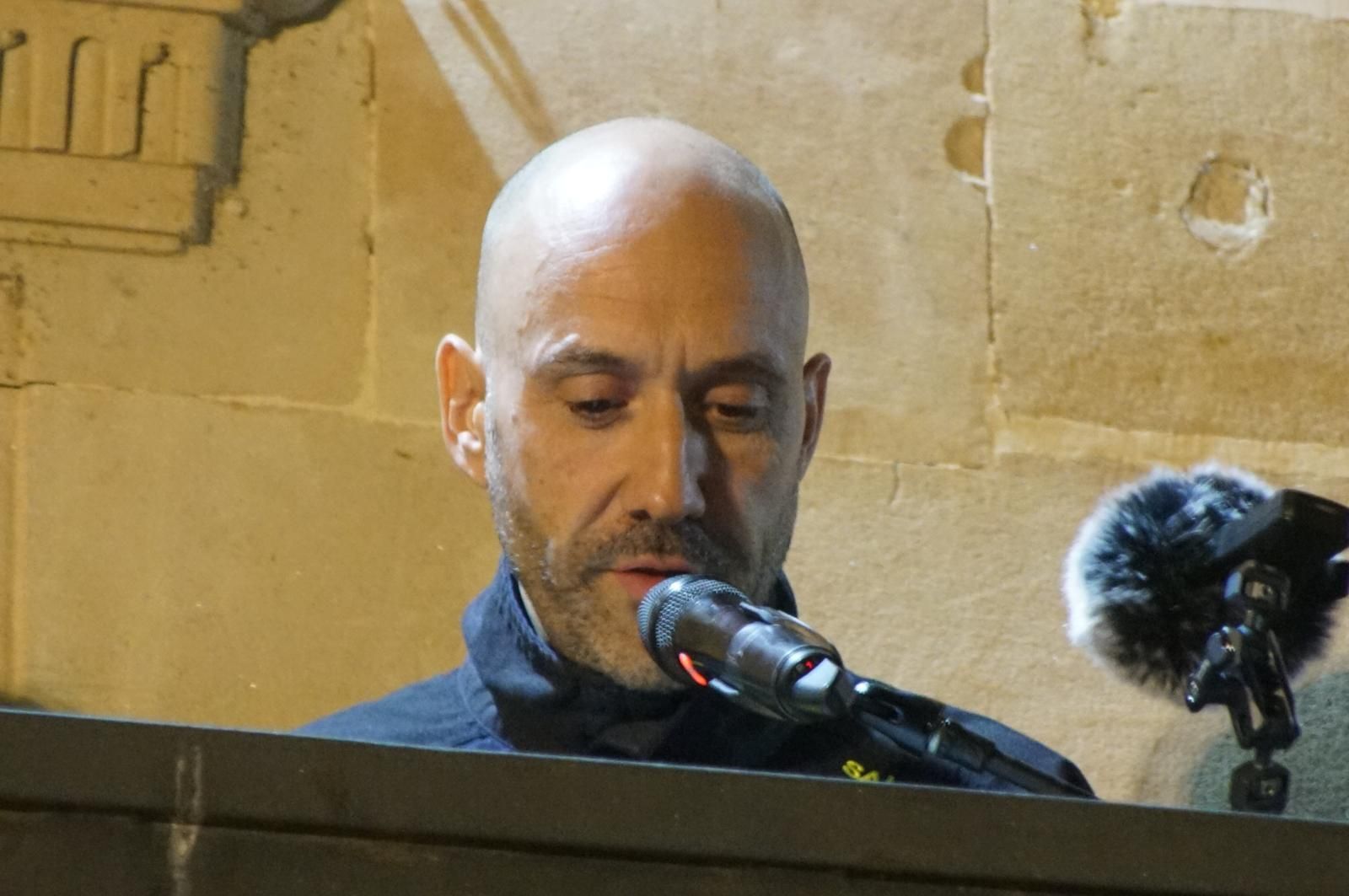 Los Bomberos de la Diputación dan voz al pregón de las fiestas de Alba de Tormes