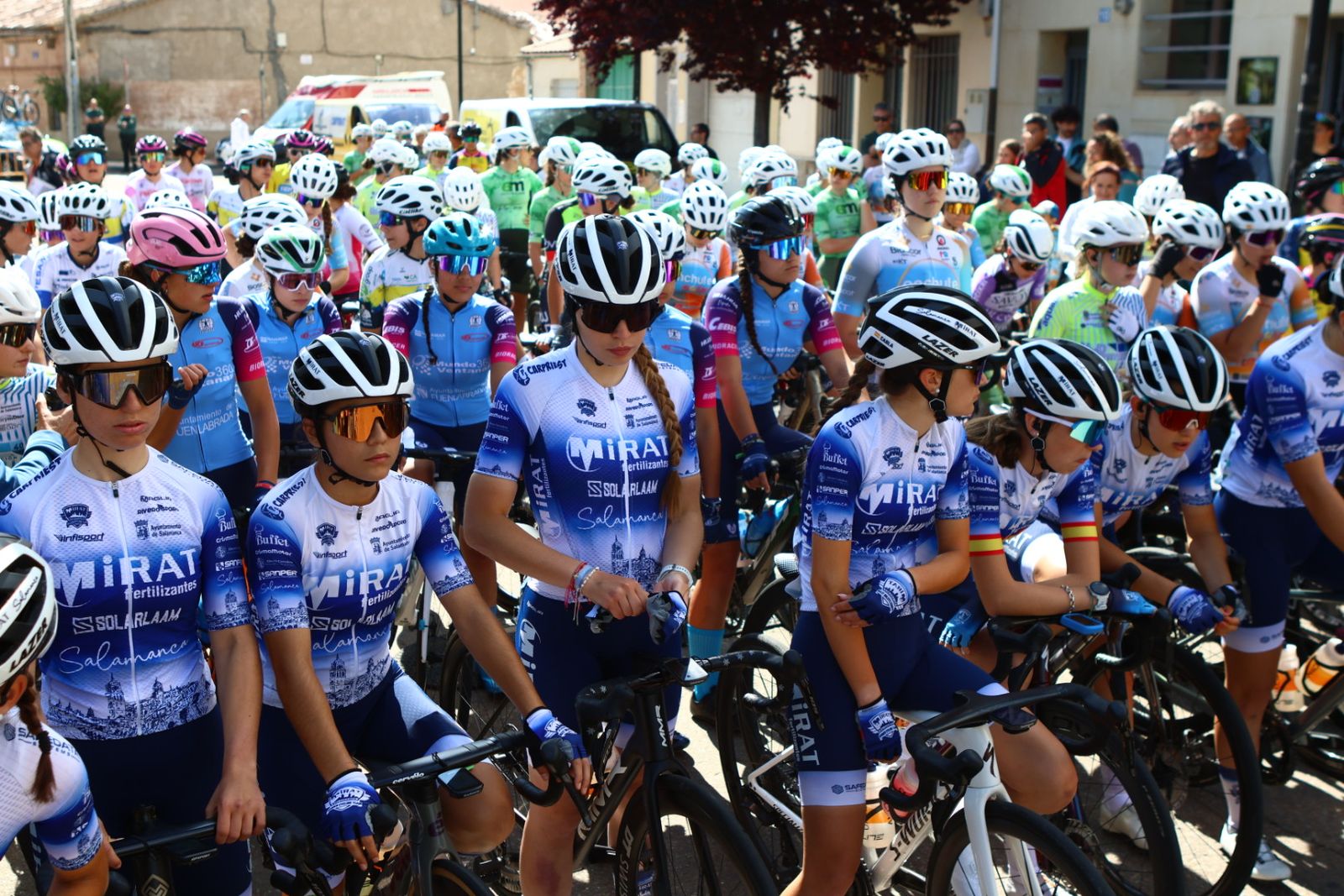 Primera etapa de la Vuelta Ciclista Salamanca Femenina