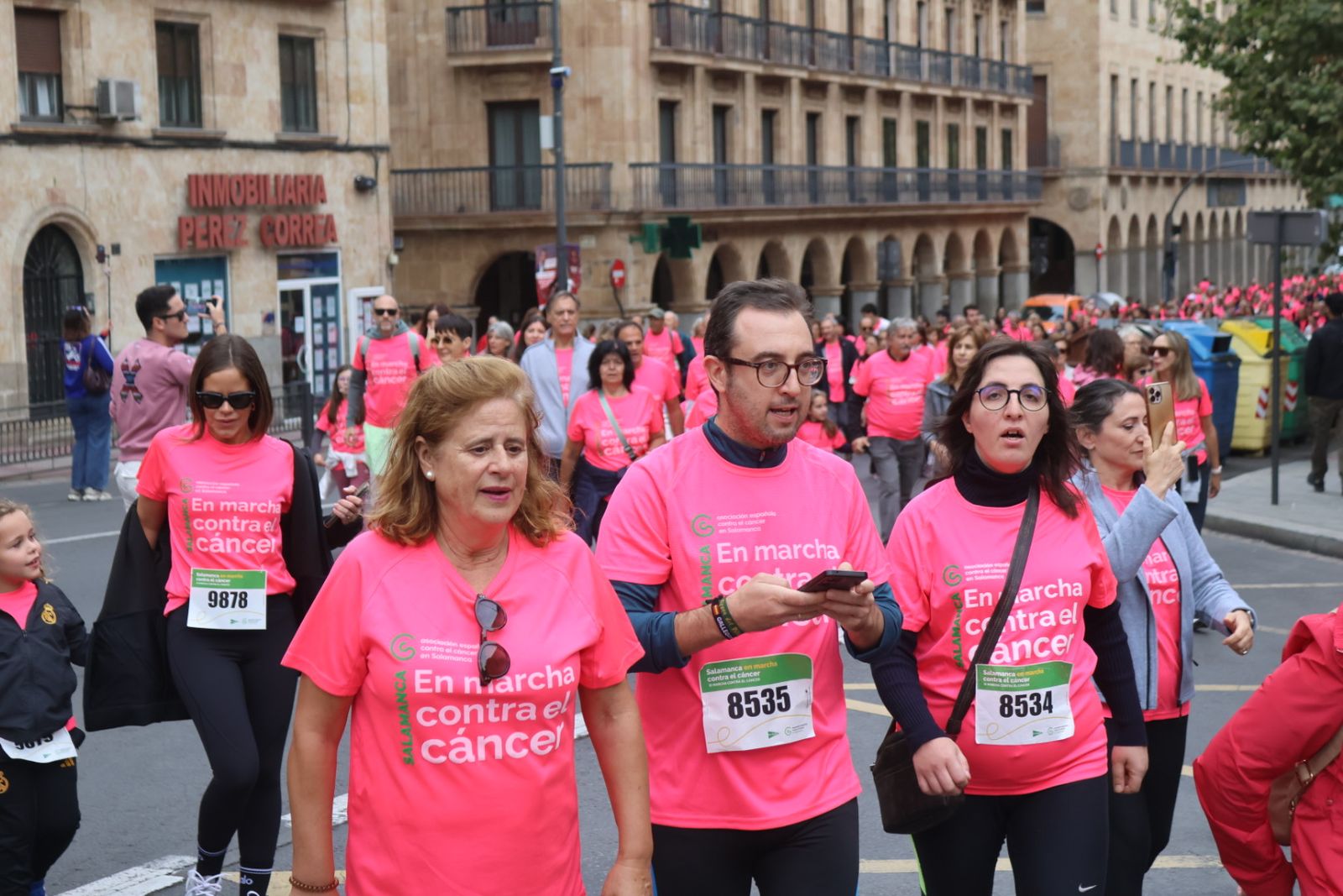 La marcha contra el cáncer vuelve a Salamanca un año más