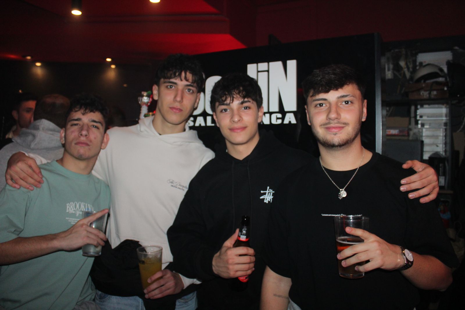 Salamanca de noche, jueves 29 de enero