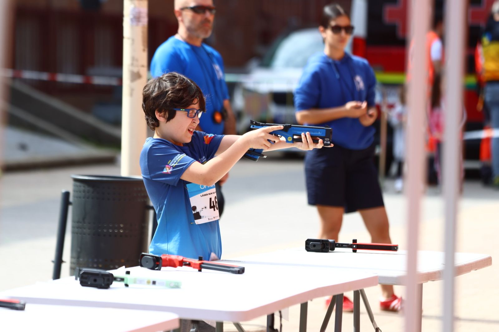 120 participantes participan en la jornada 'Descubre el Laser Run' de Salamanca