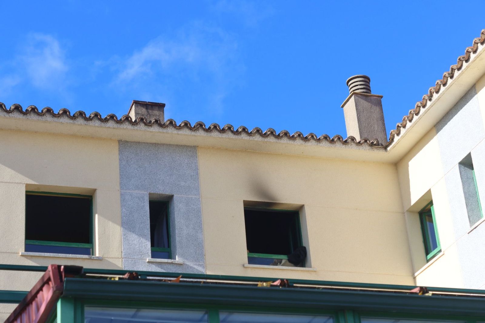 Incendio en hotel Lorenzo en Salamanca