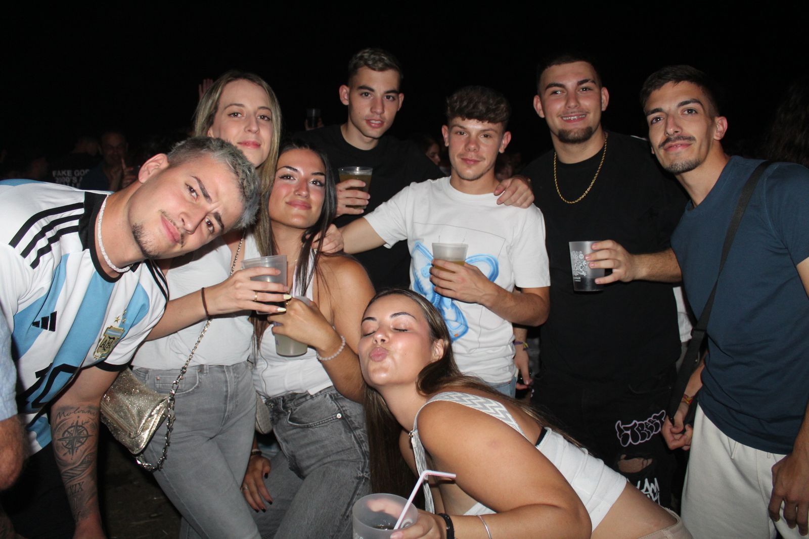 Salamanca de noche, sábado 9 de agosto