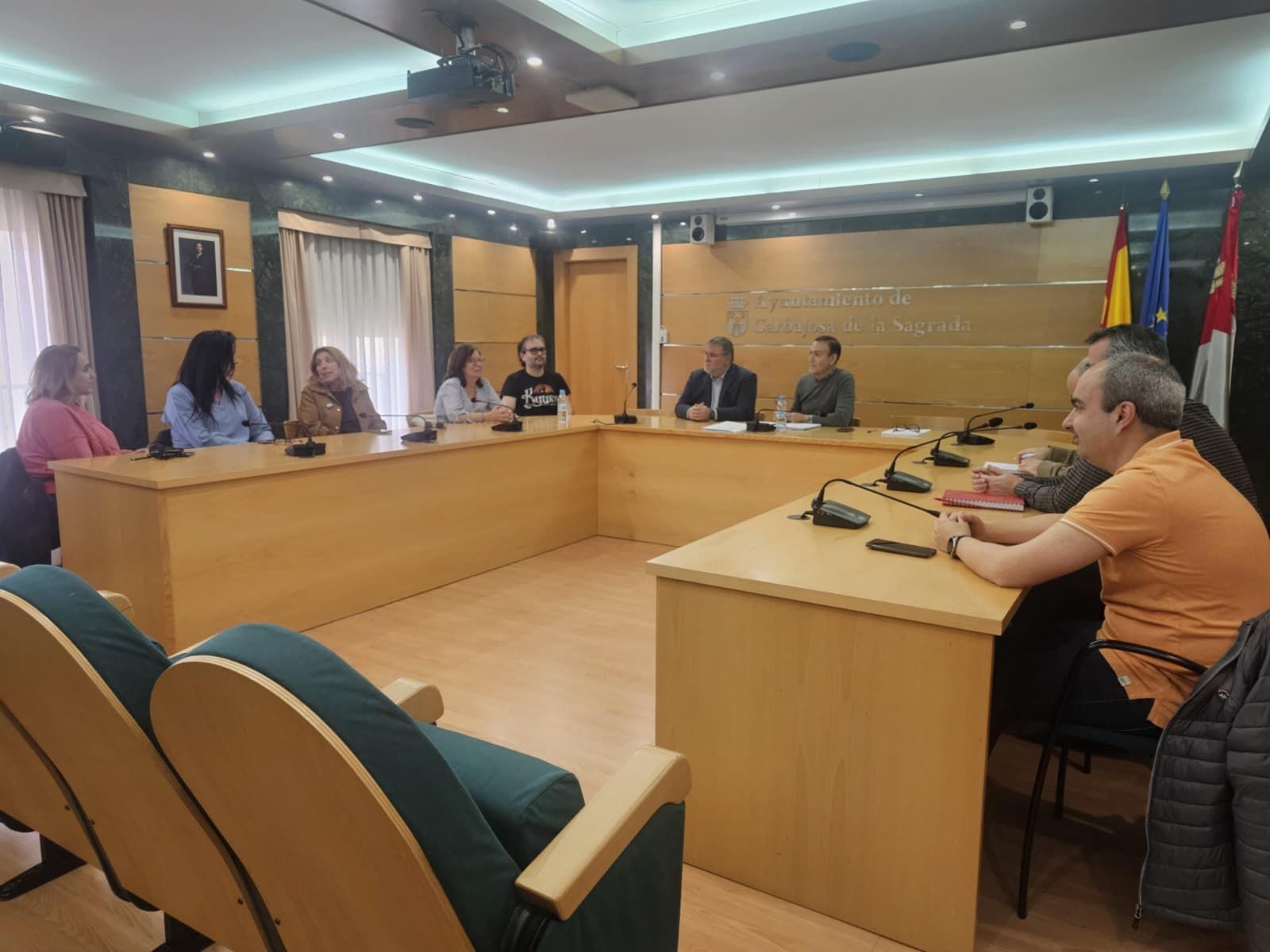 Carbajosa, reunión con el comité de empresa de Majorel