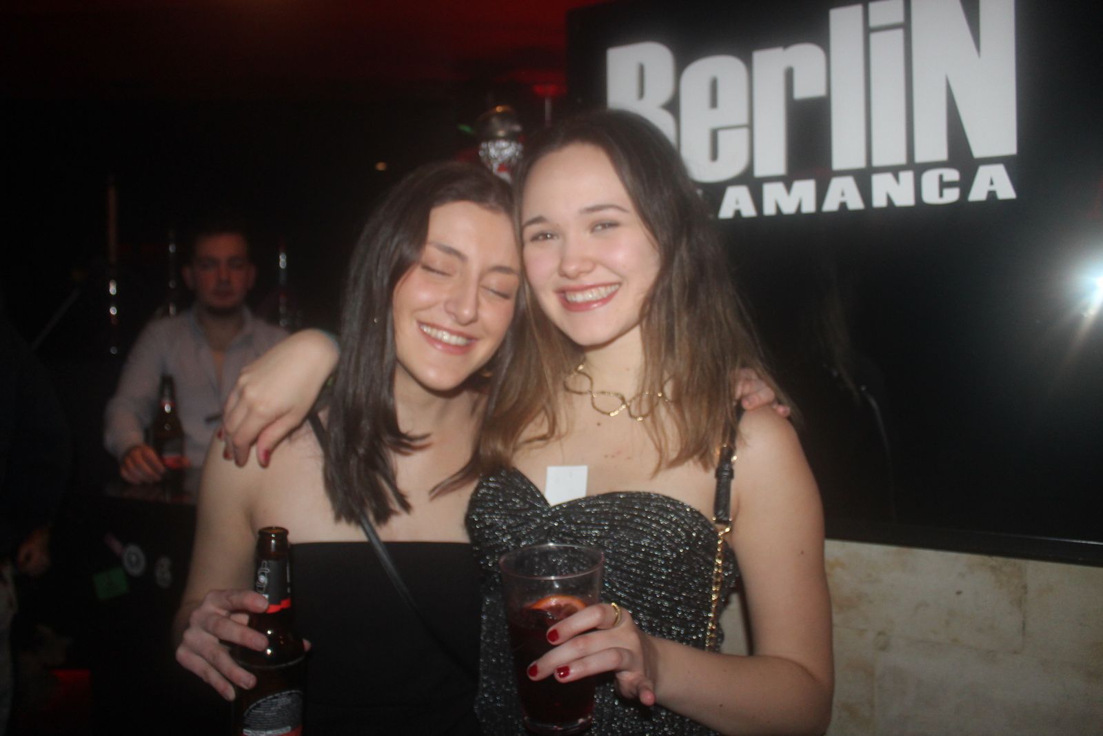 Salamanca de noche, viernes 24 de enero