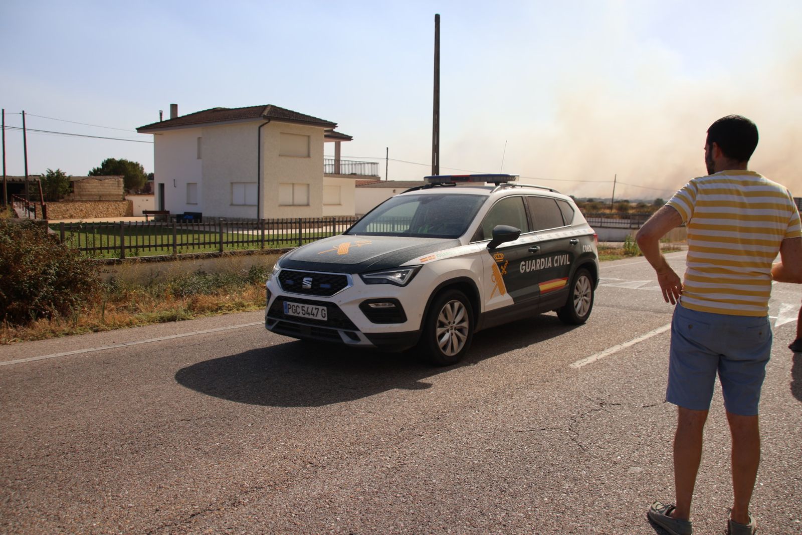 El incendio de Cipérez (IGR2) llega hasta Cerezal de Puertas