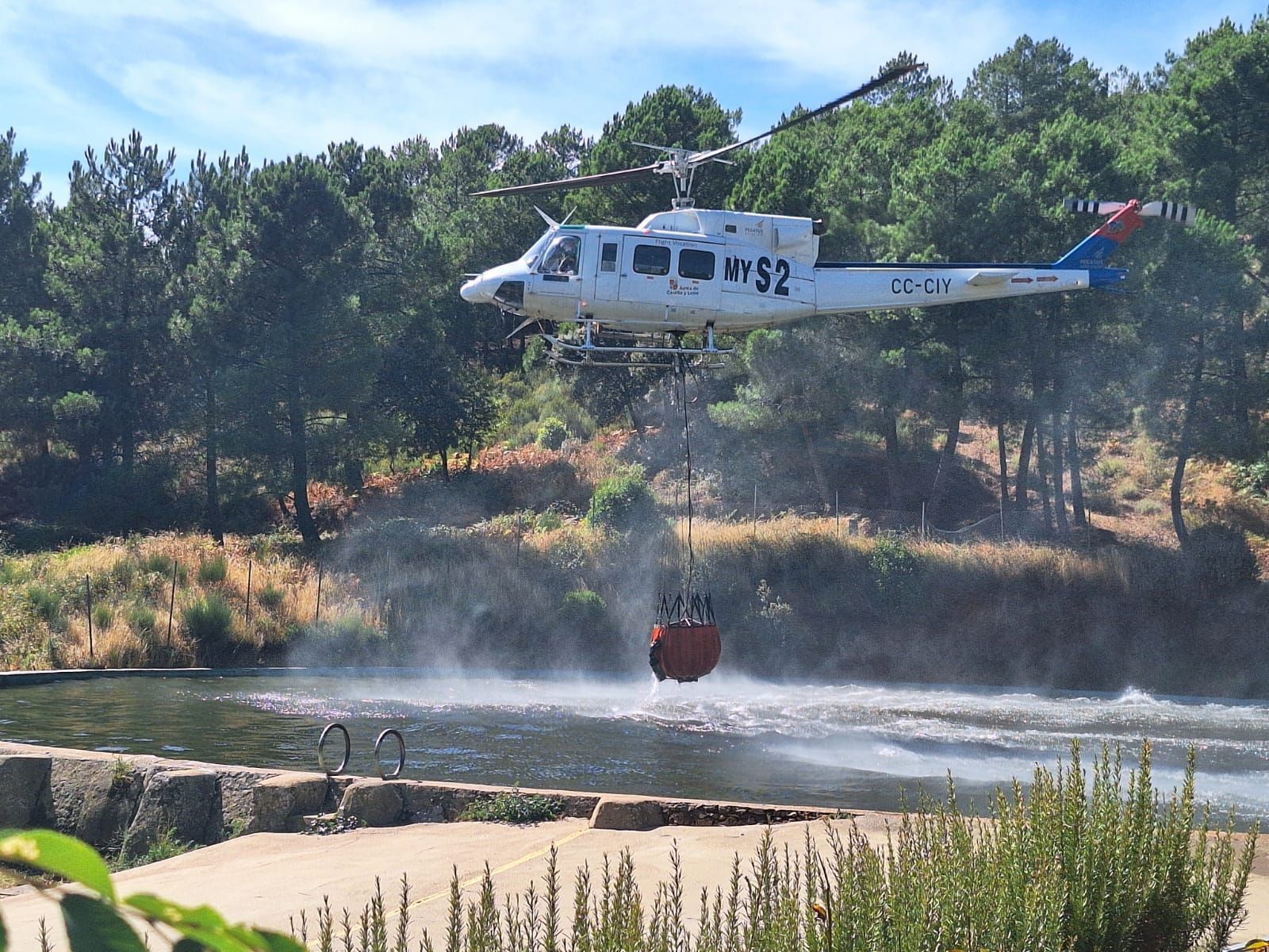 Incendio en Garcibuey