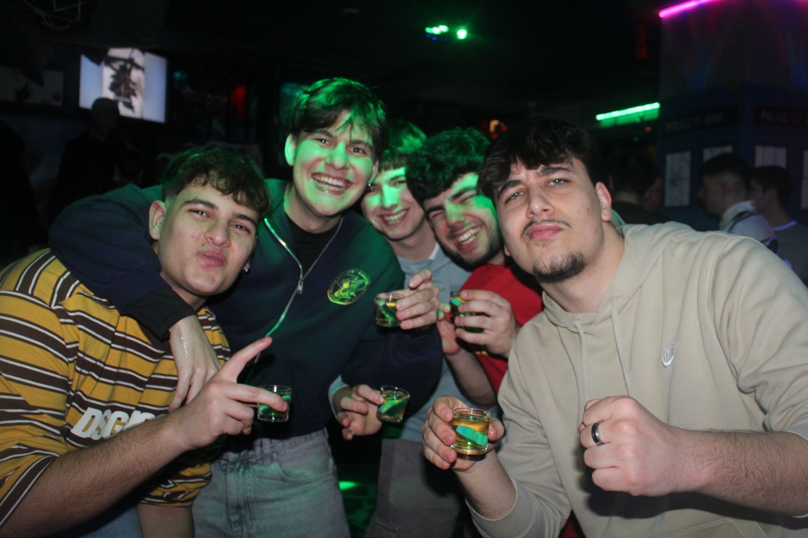 Salamanca de noche, viernes 24 de enero