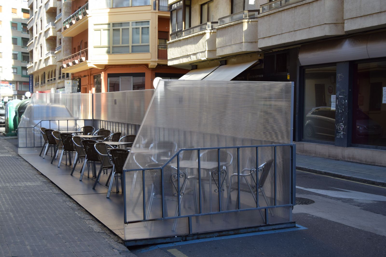 Terraza ubicada en la zona ORA