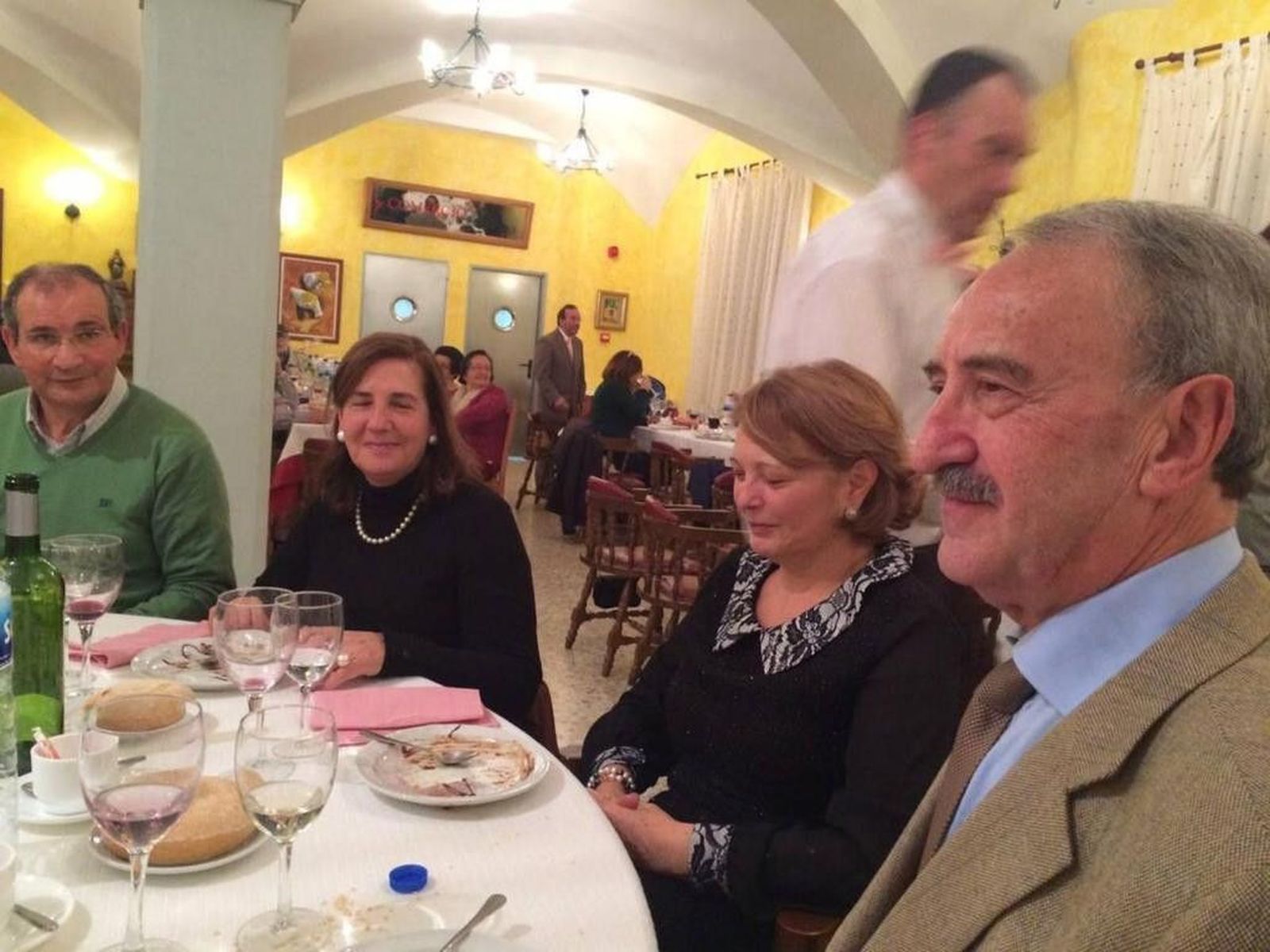 Cena benéfica en La Alberca