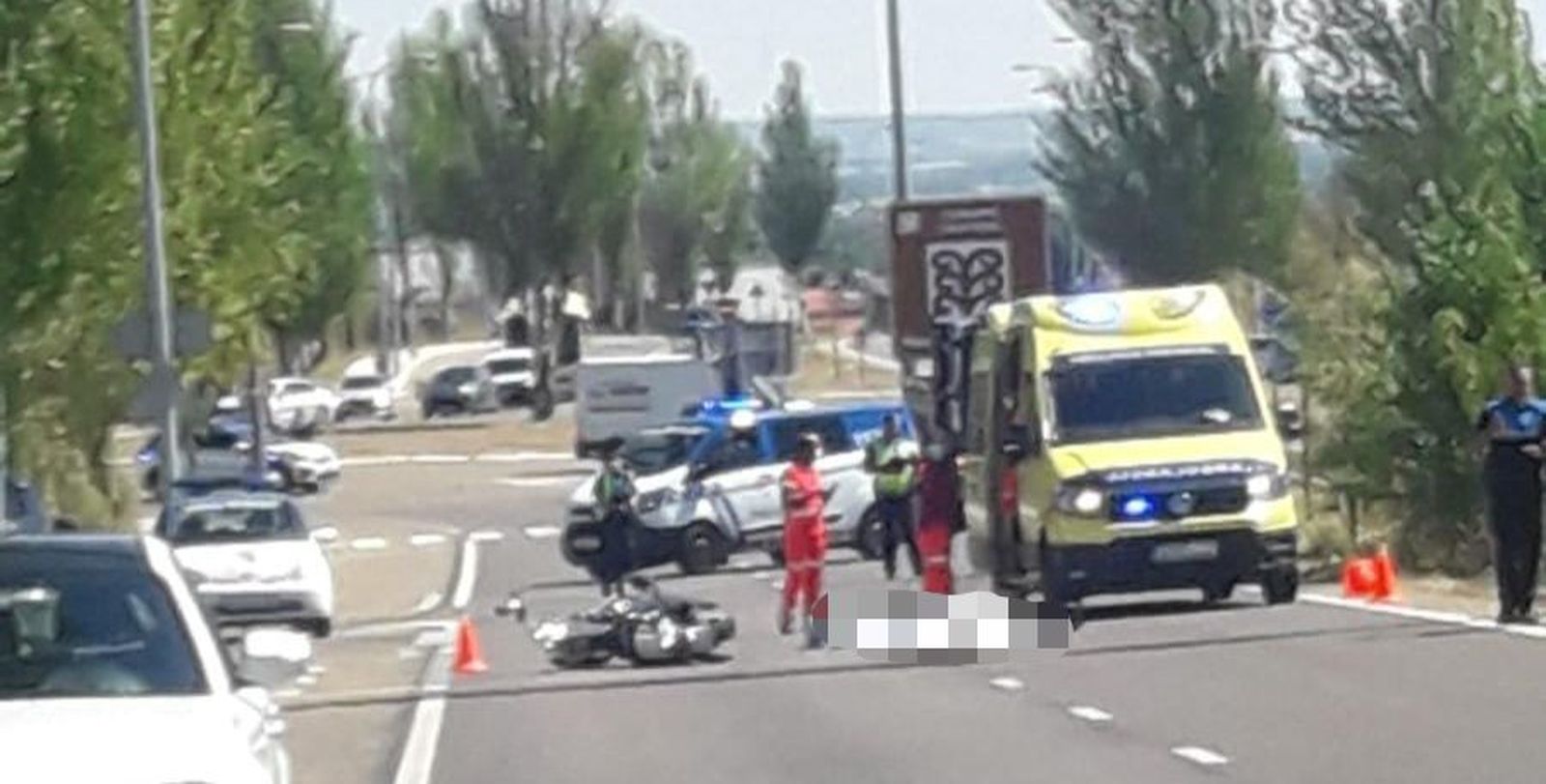 Imagen del accidente