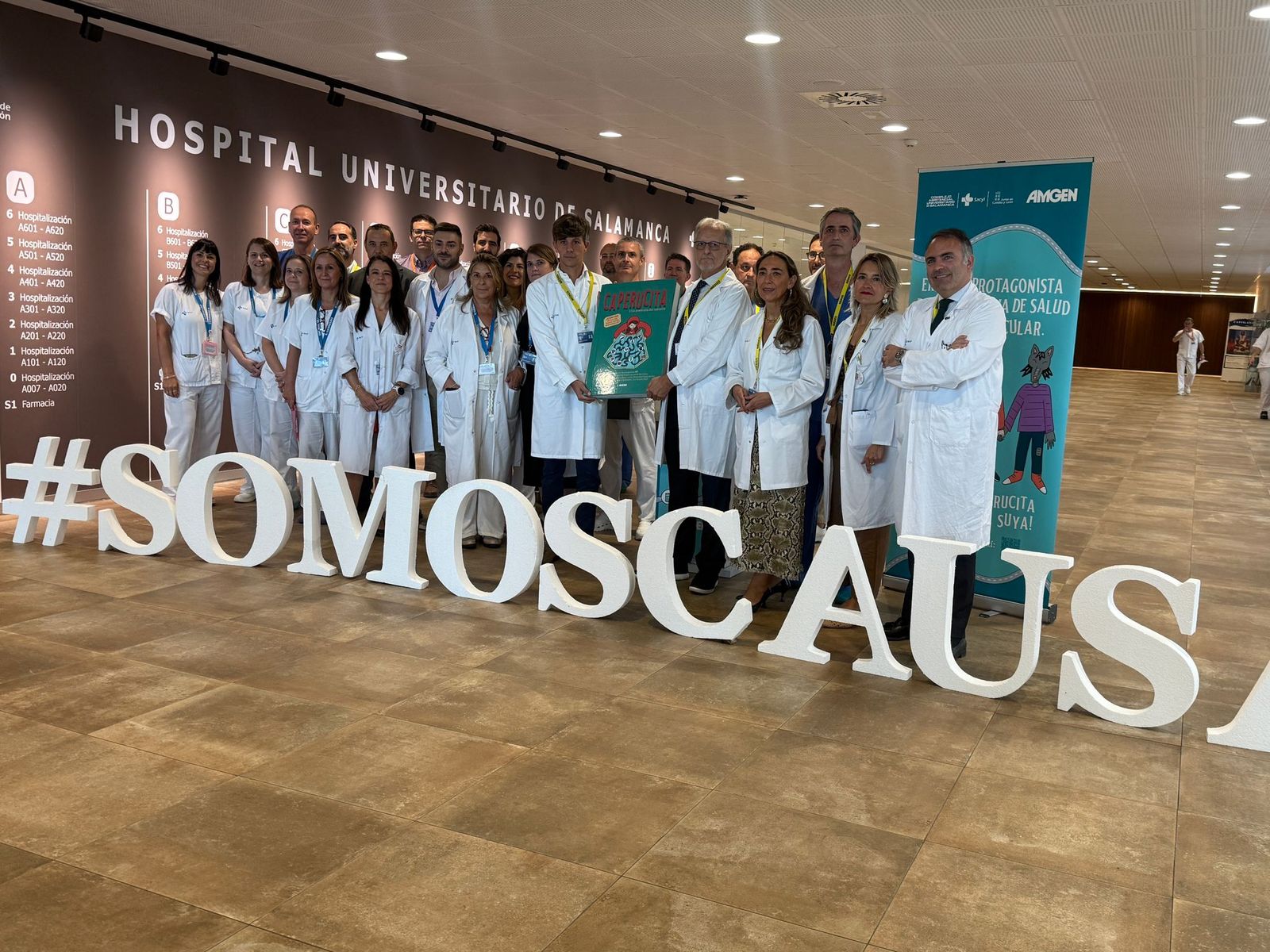 El Hospital de Salamanca promueve la salud cardiovascular de la mano de un cuento infantil