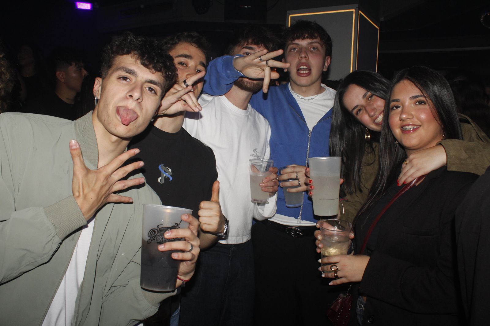 Salamanca de noche, sabado 11 de abril