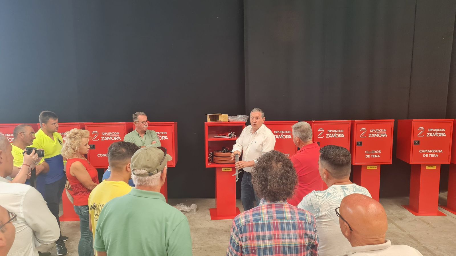 Completada la entrega de armarios de intervención rápida contraincendios en municipios de alto riesgo de Zamora