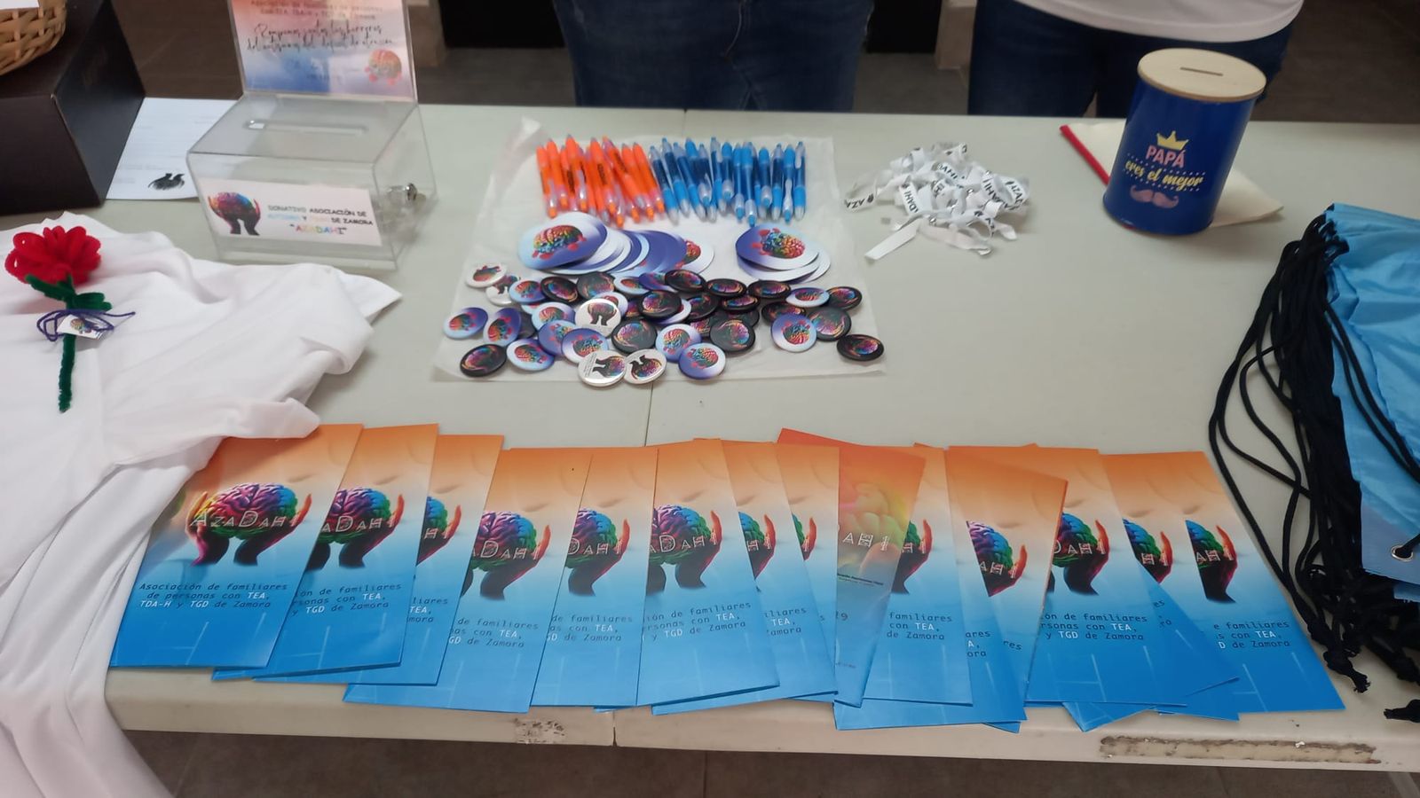 El bonito gesto del CB Zamora para apoyar la labor de AZADAHI en la lucha contra el autismo y TDAH