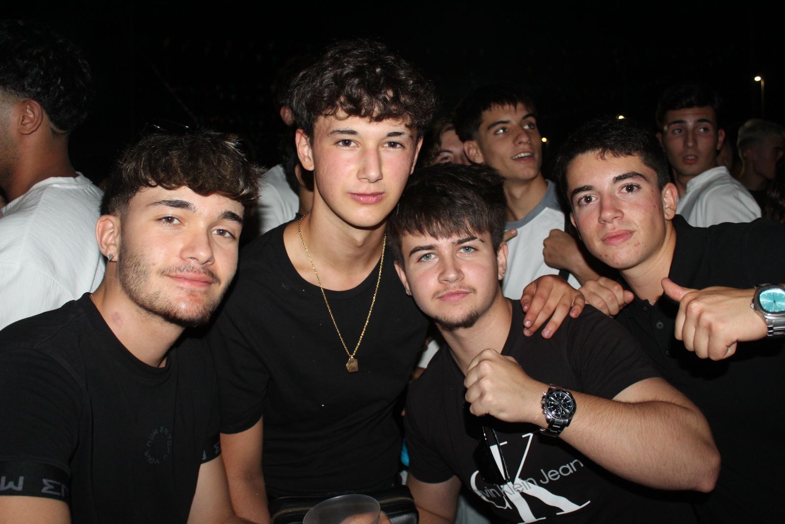 Salamanca de noche, jueves 14 de agosto