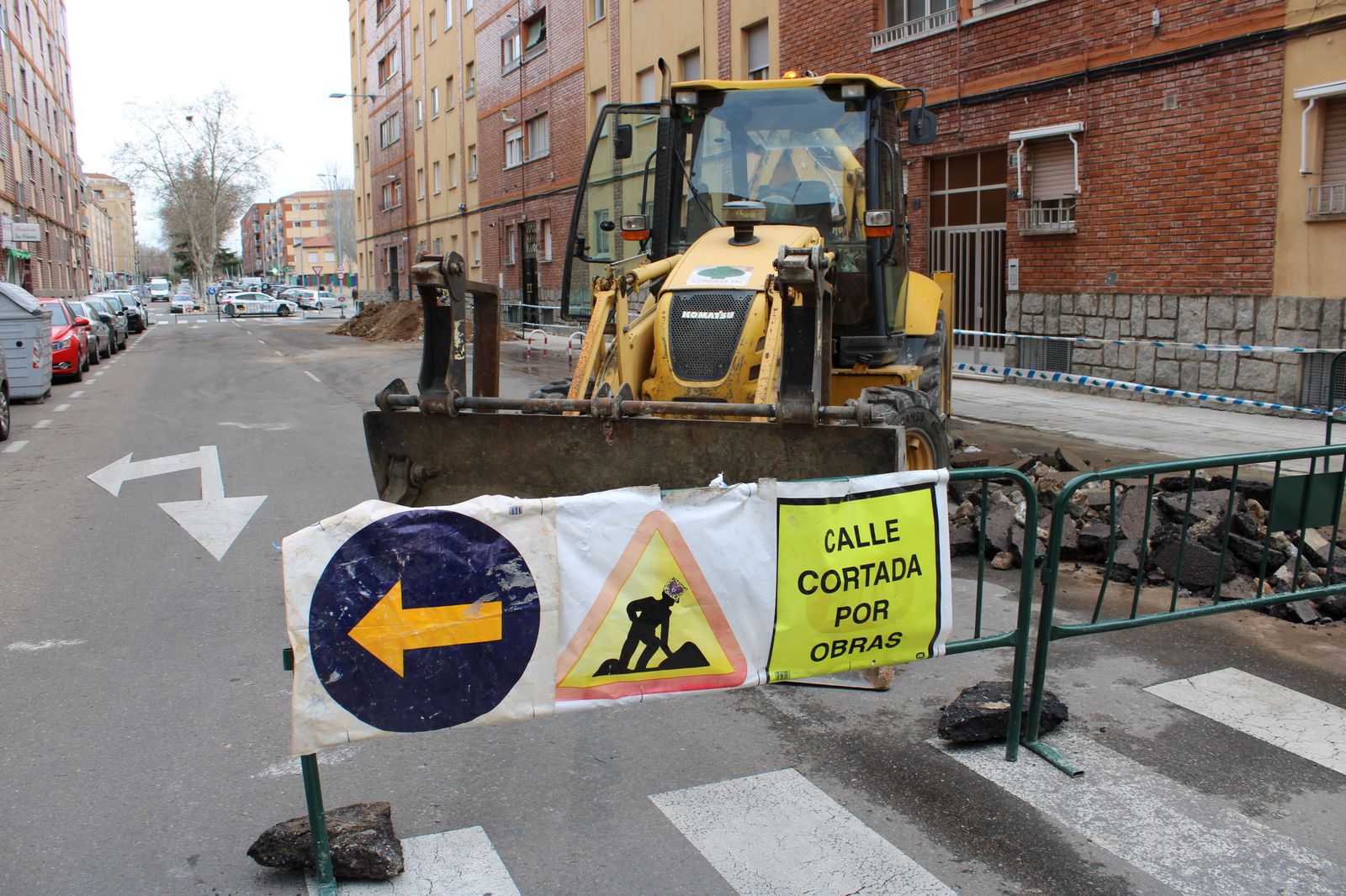 Cortes de tráfico obras