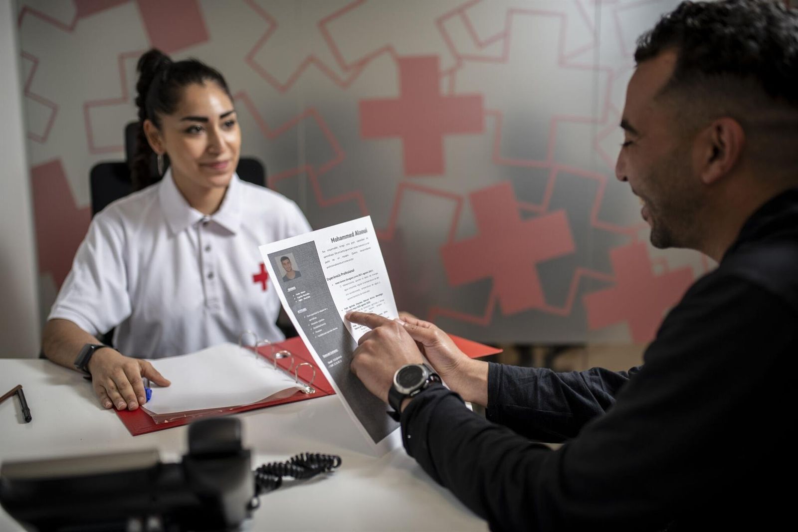 Más de 38.000 personas han utilizado 'Mi CV en 3 pasos' de Cruz Roja en su primer año en funcionamiento. EP