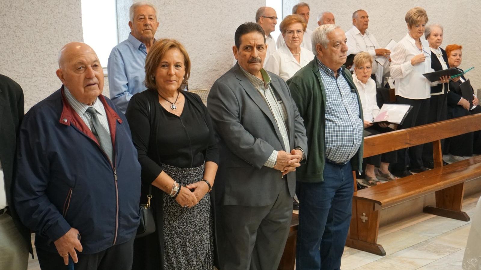 Actos festivos que celebra la asociación de mayores del Barrio Vidal