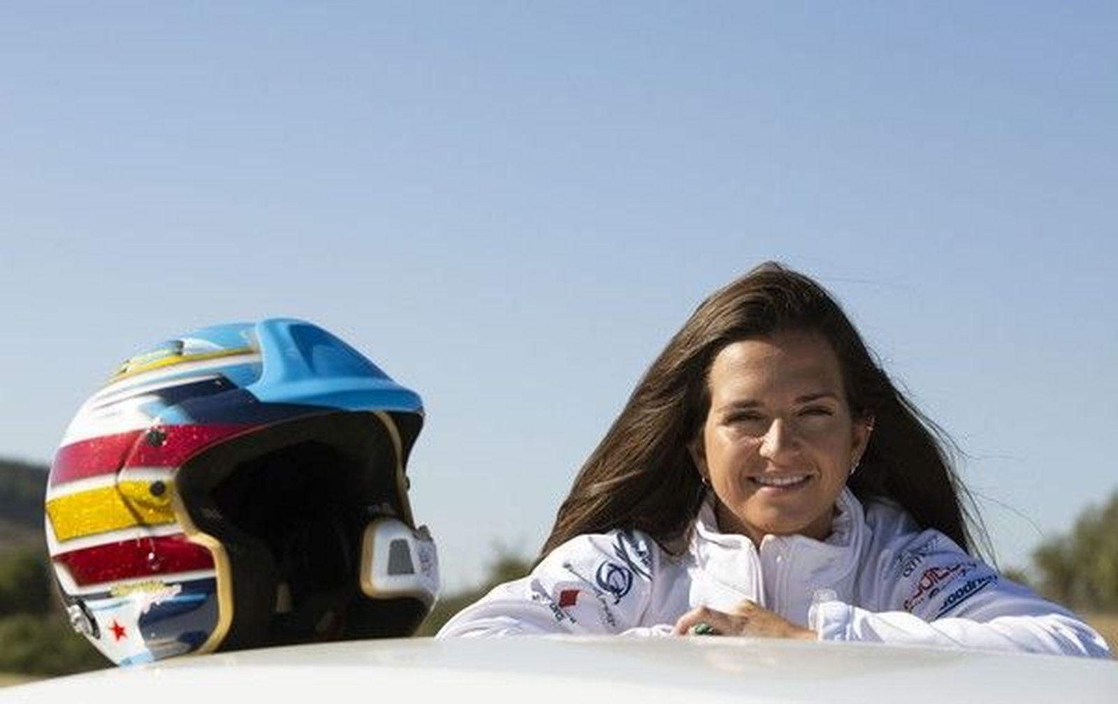 La piloto de rallies burgalesa Cristina Gutiérrez. Foto ICAL Rubén Cacho
