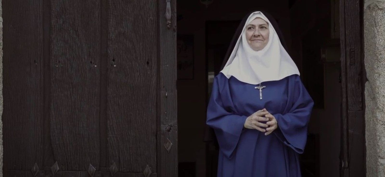 Purificación Pozo interpreta a la madre Matilde. Imagen Colegio Nuestra Señora del Castañar