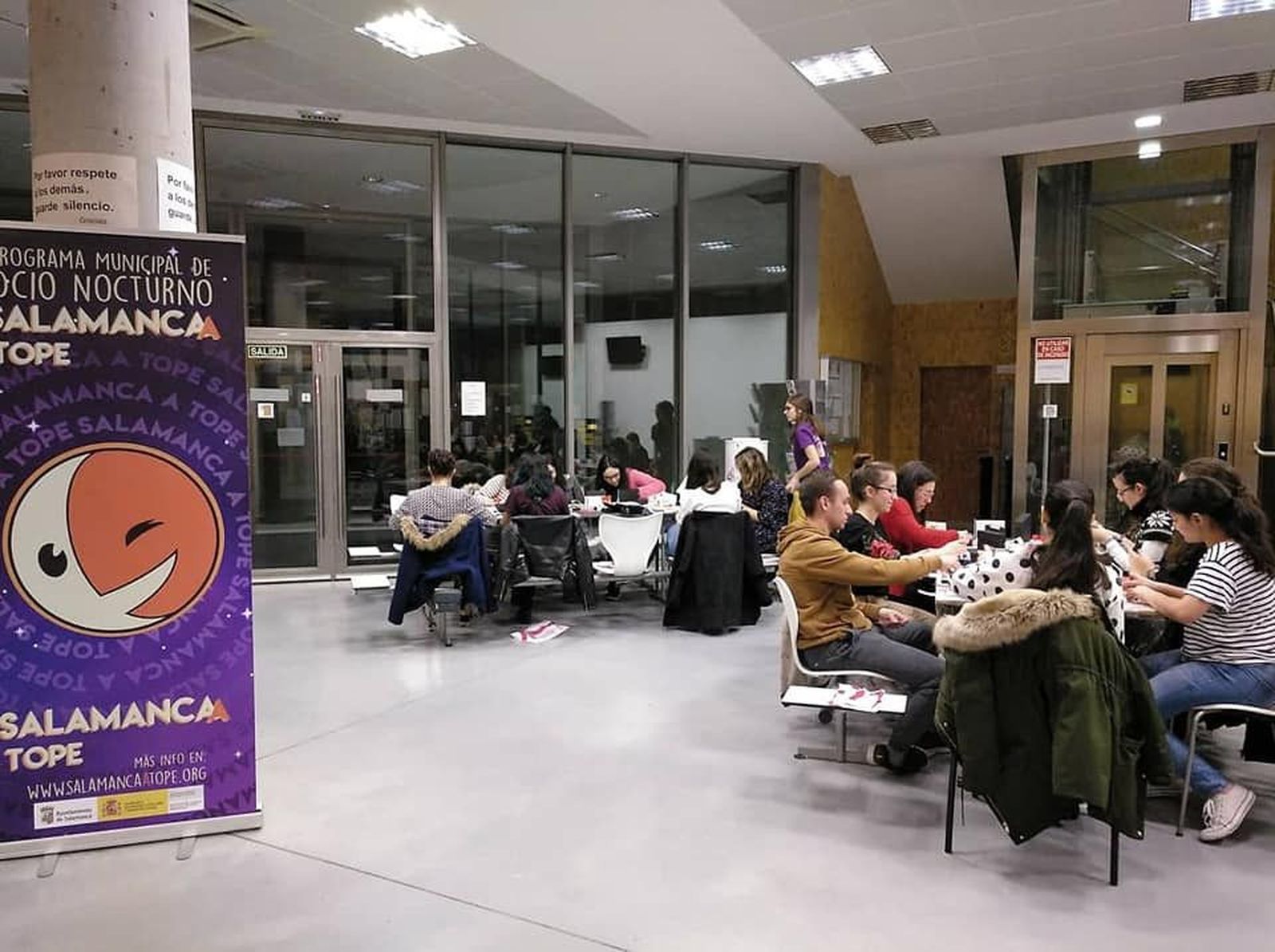 Imagen de archivo de una actividad de 'Salamanca a tope'