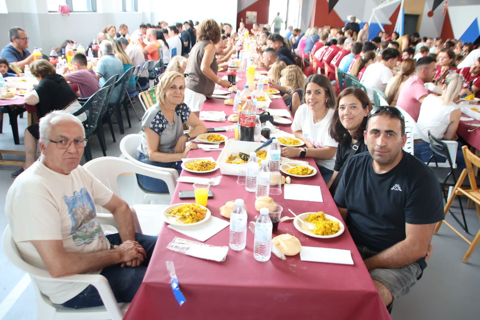 Degustación de paella en Villares de la Reina por las fiestas del Corpus Christi 2025