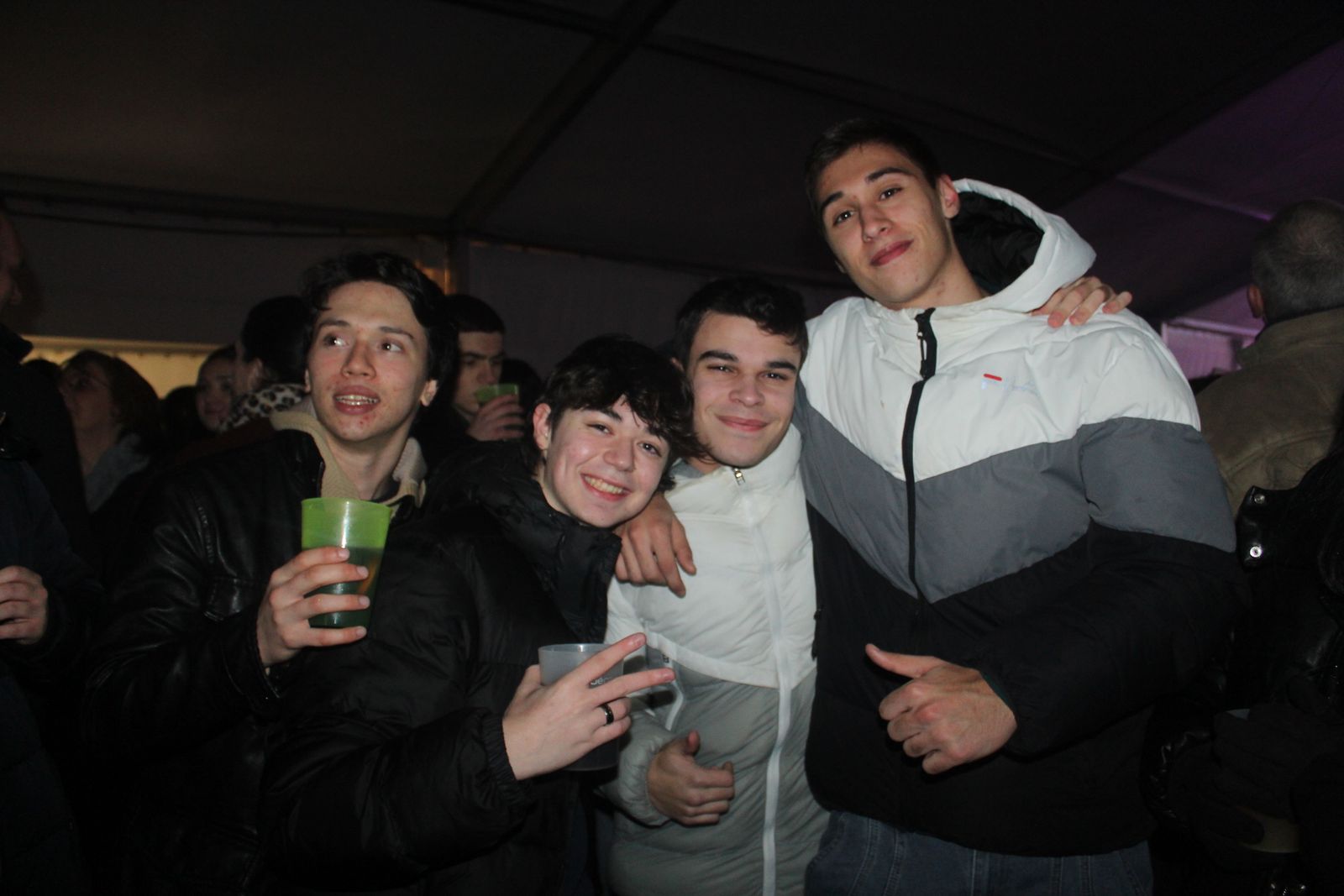 Salamanca de noche, sábado 7 de febrero