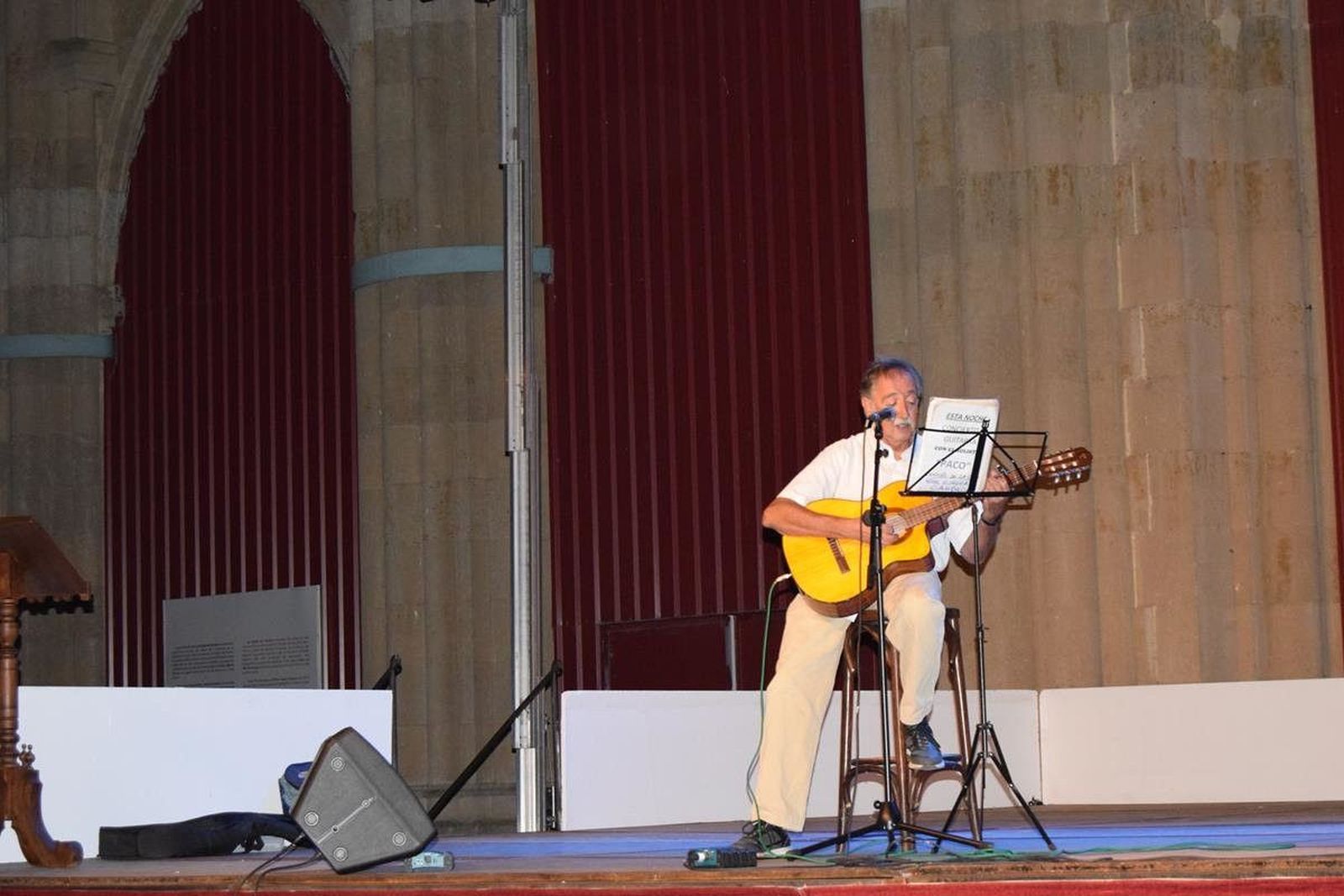 El albense Paco García Arnés se luce en su pueblo natal