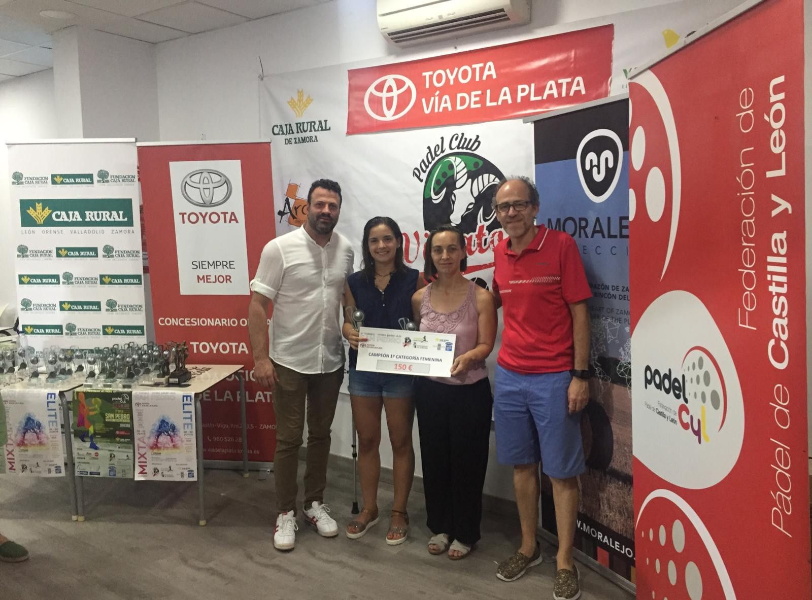 CAMPEONAS 1u00aa CAT. FEMENINA.