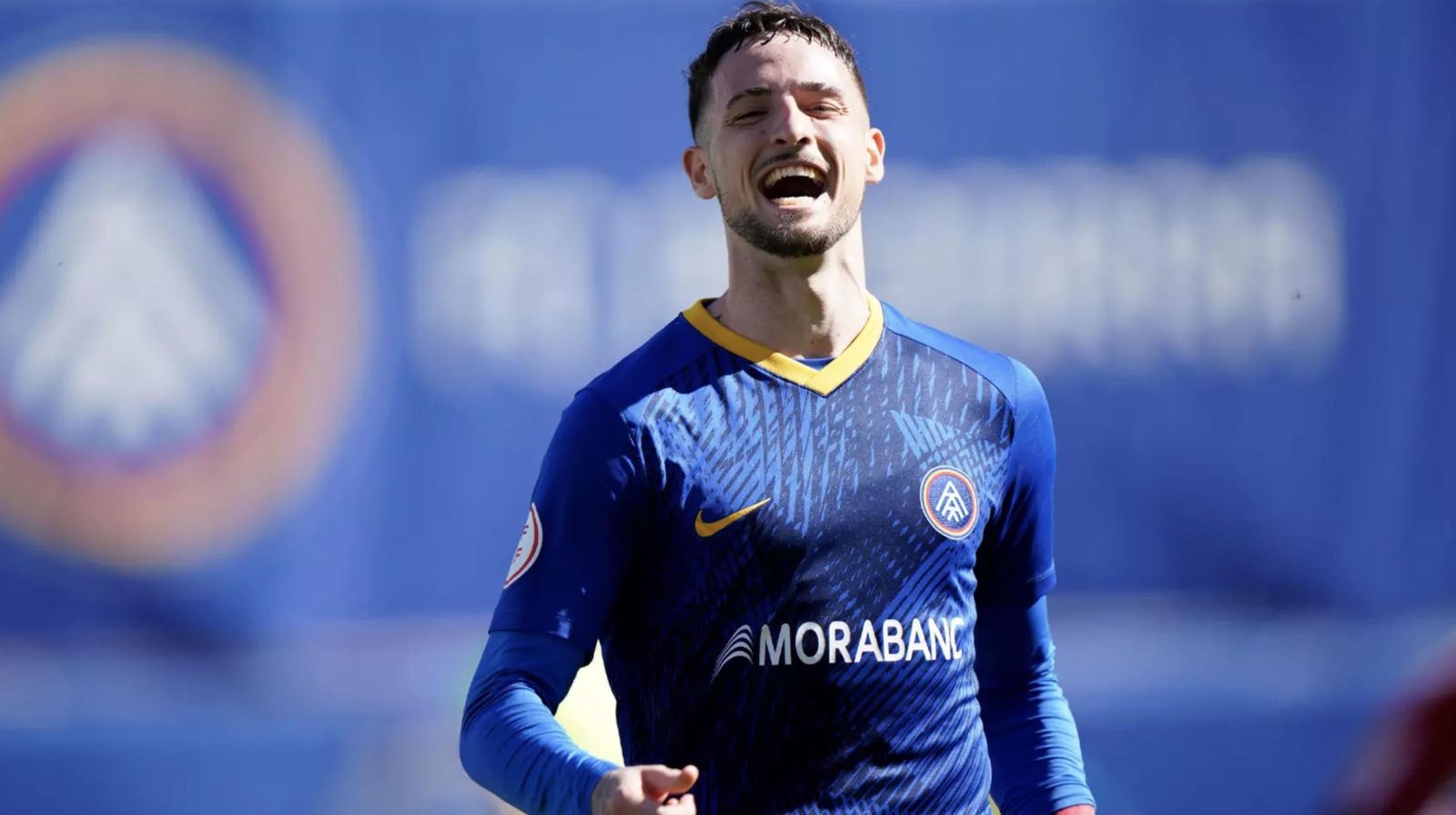 Manu Nieto celebra un gol ante el Zamora | FOTO FC ANDORRA Manu Nieto celebra un gol ante el Zamora | FOTO FC ANDORRA