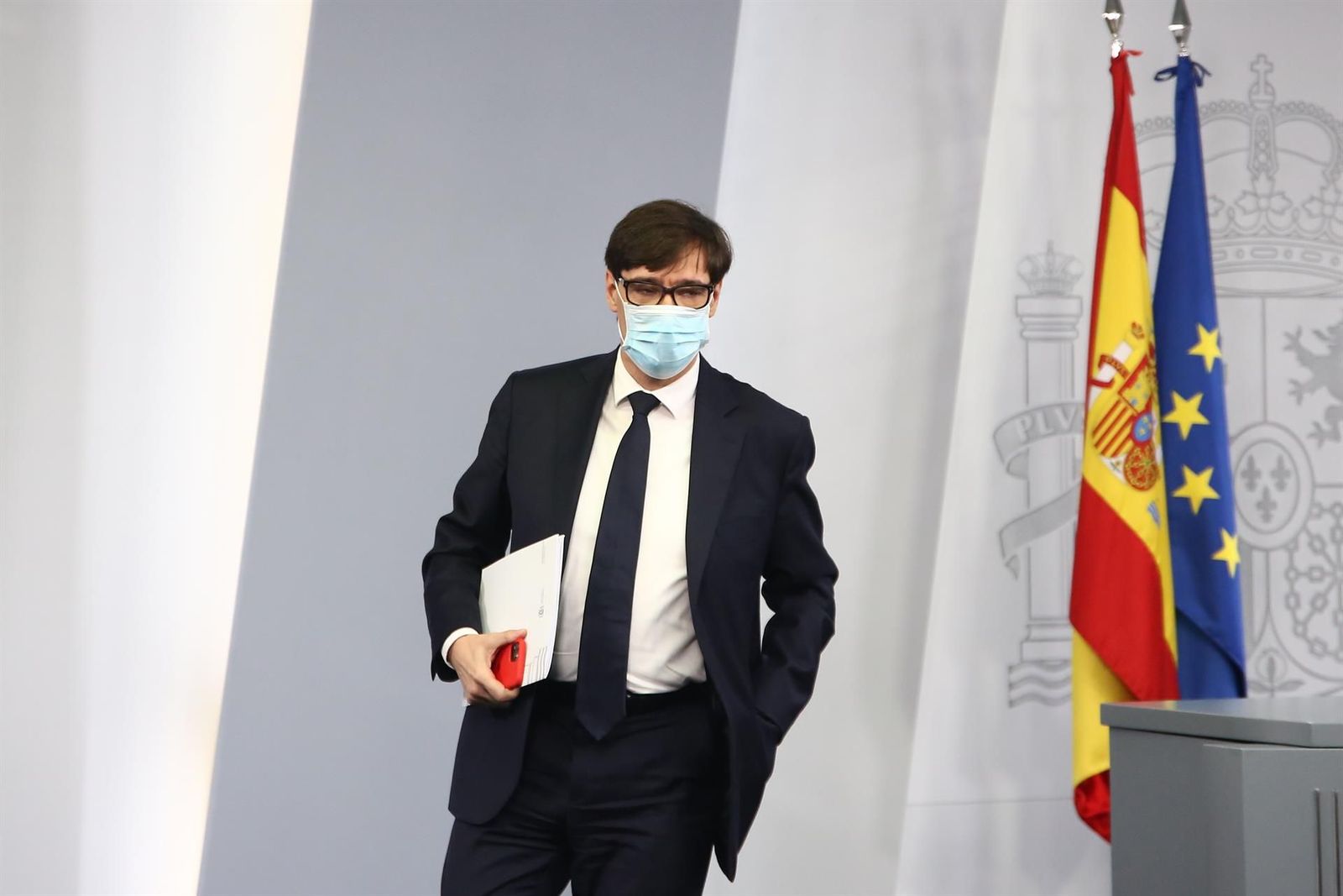 El ministro de Sanidad, Salvador Illa