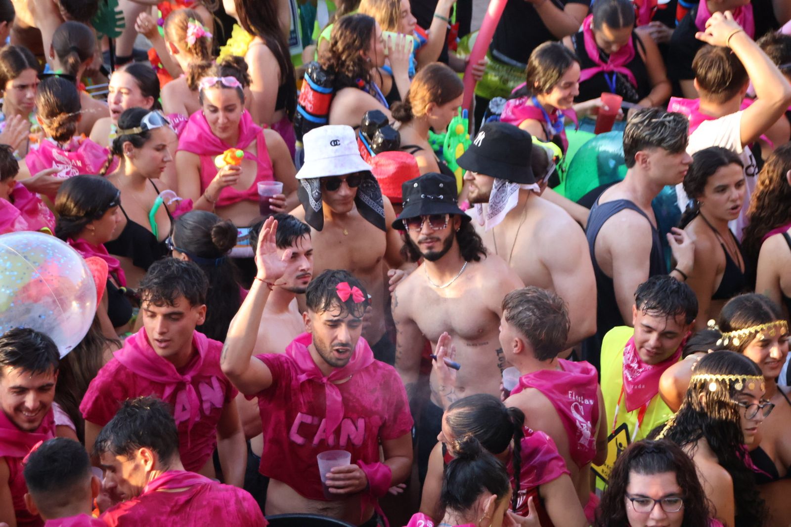 Chupinazo en Carbajosa con batucad