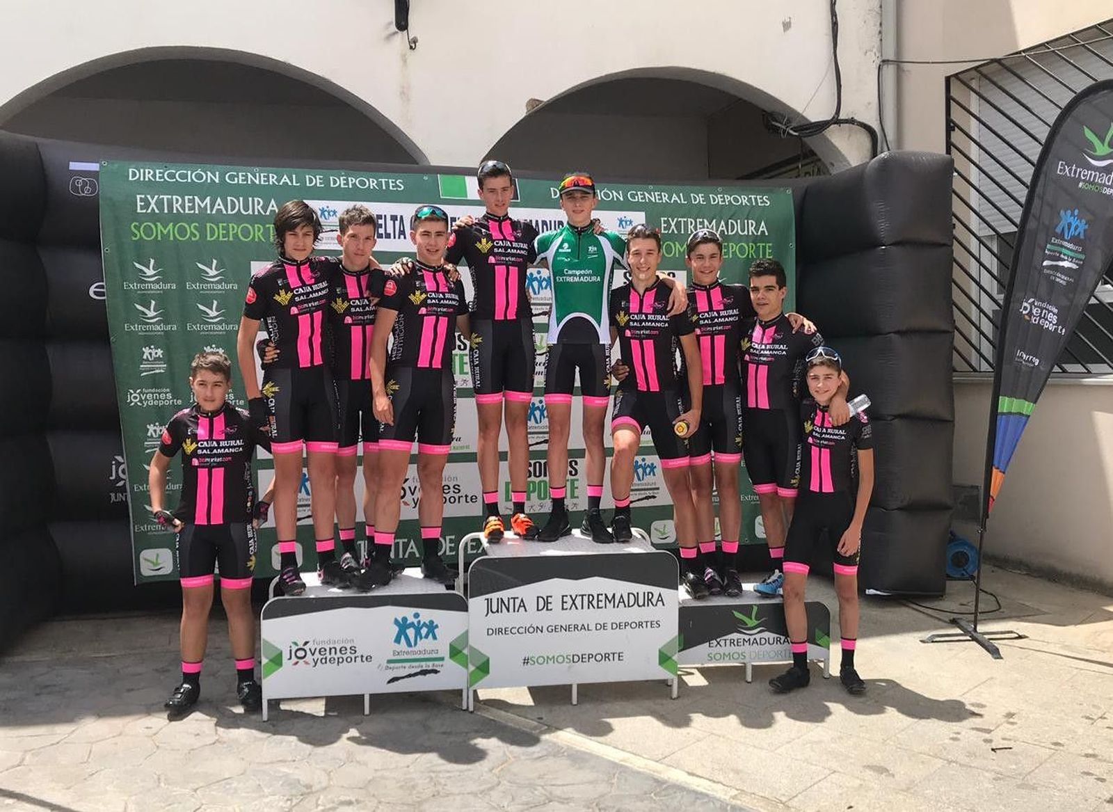 Ganadores por equipos Castañar de Ibor