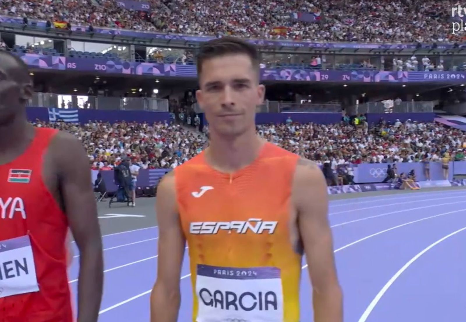 Mario García Romo, antes de iniciar su carrera en los Juegos Olímpicos.