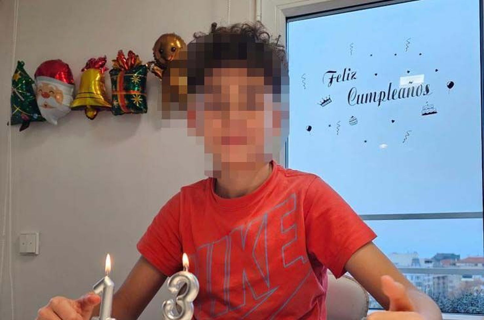 Mateo Alonso San Gregorio el niño de 13 años