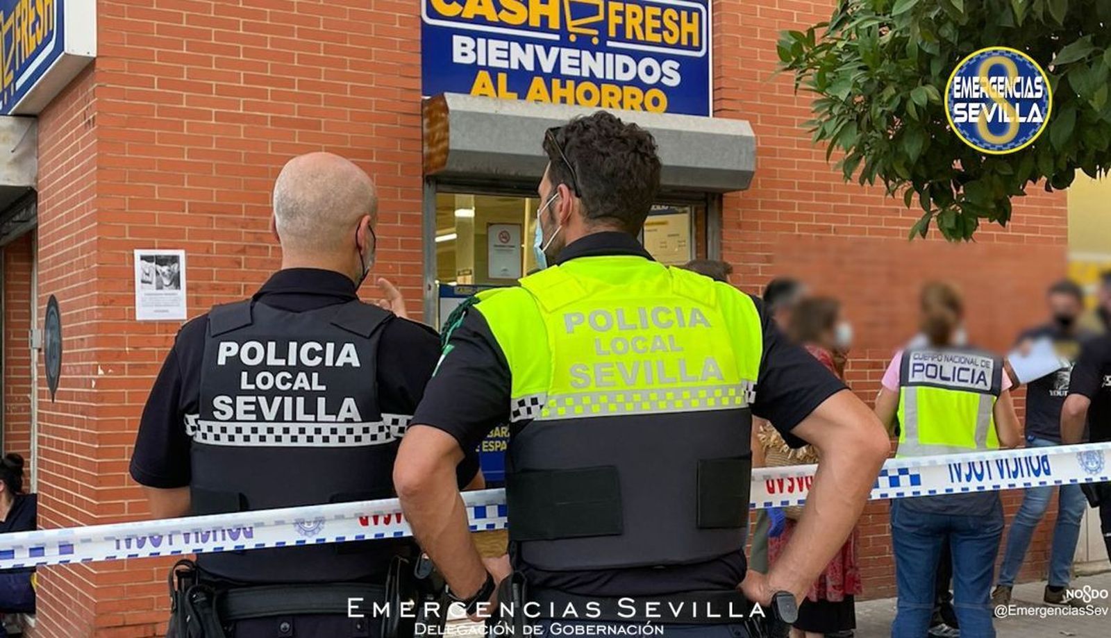 La Policía de Sevilla abate a un atracador a tiros Foto Emergencias