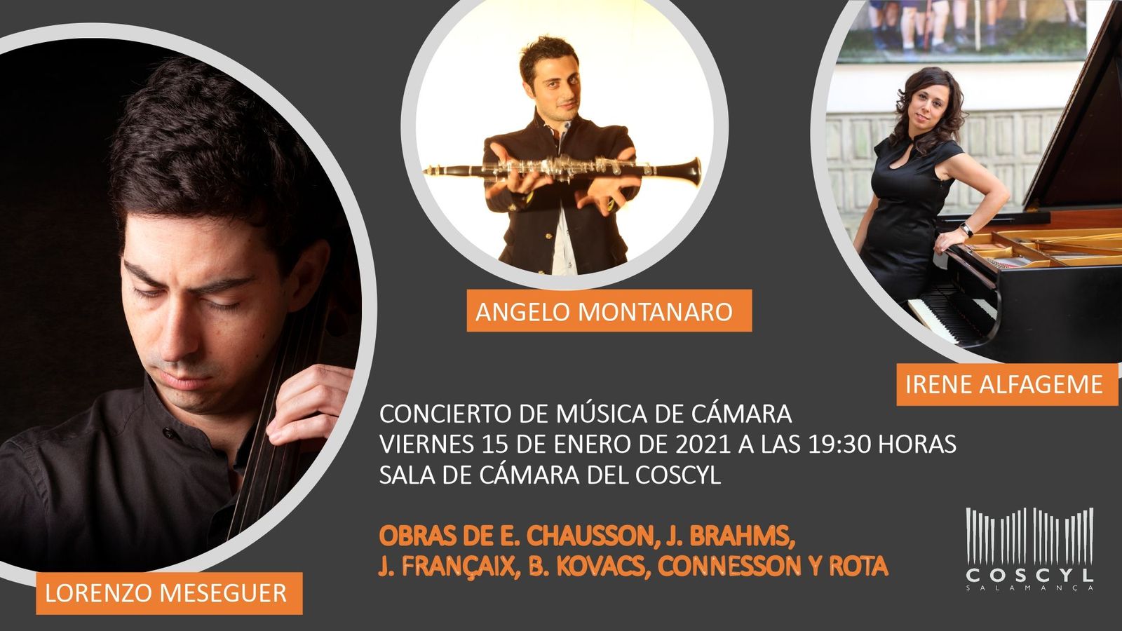 Cartel del concierto de este viernes