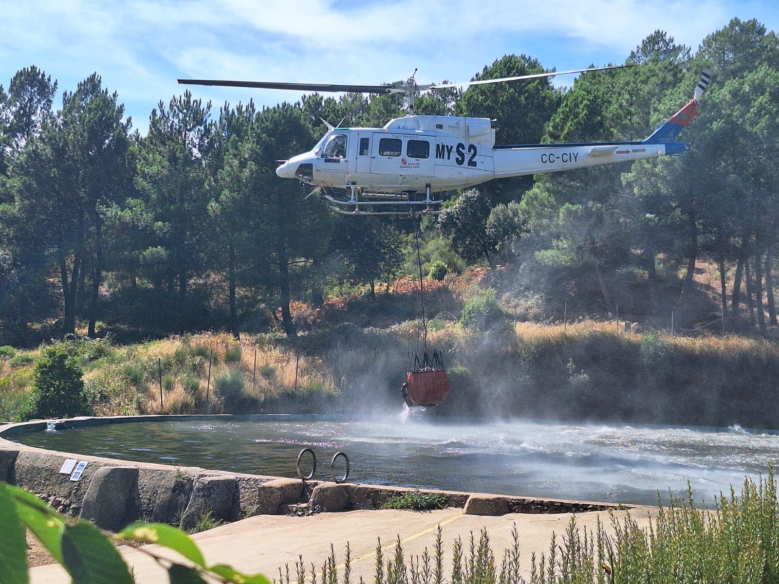 Incendio en Garcibuey