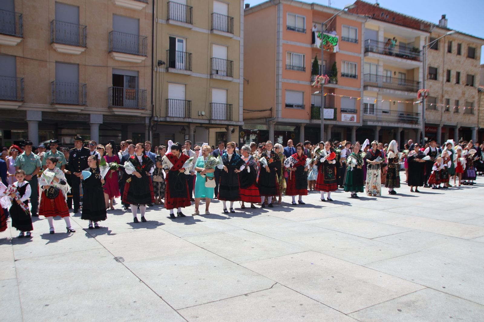 Procesión y ofrenda floral en honor de Nuestra Señora de la Asunción en Guijuelo