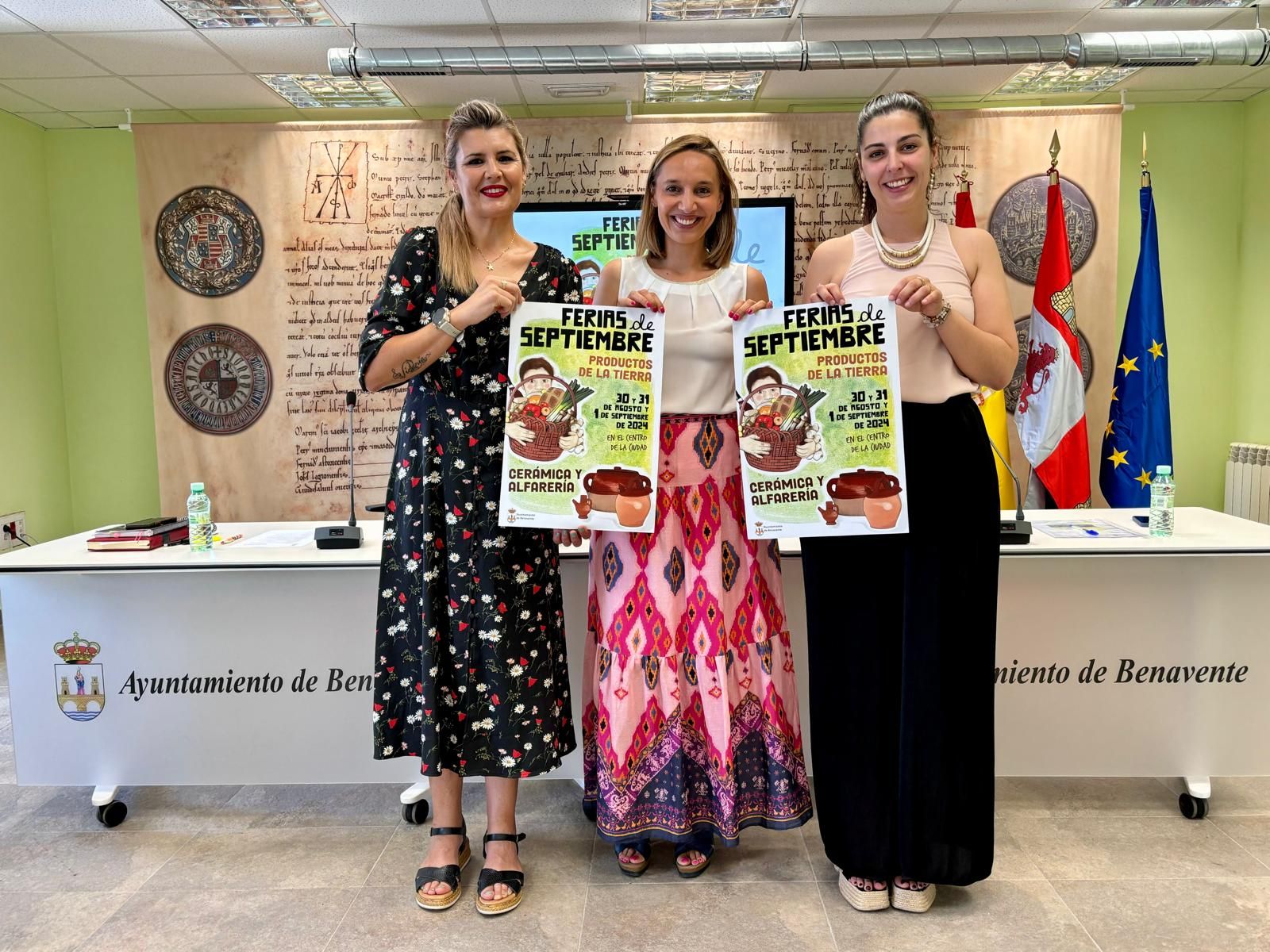 Presentación de las Ferias de septiembre 2024 de Benavente.