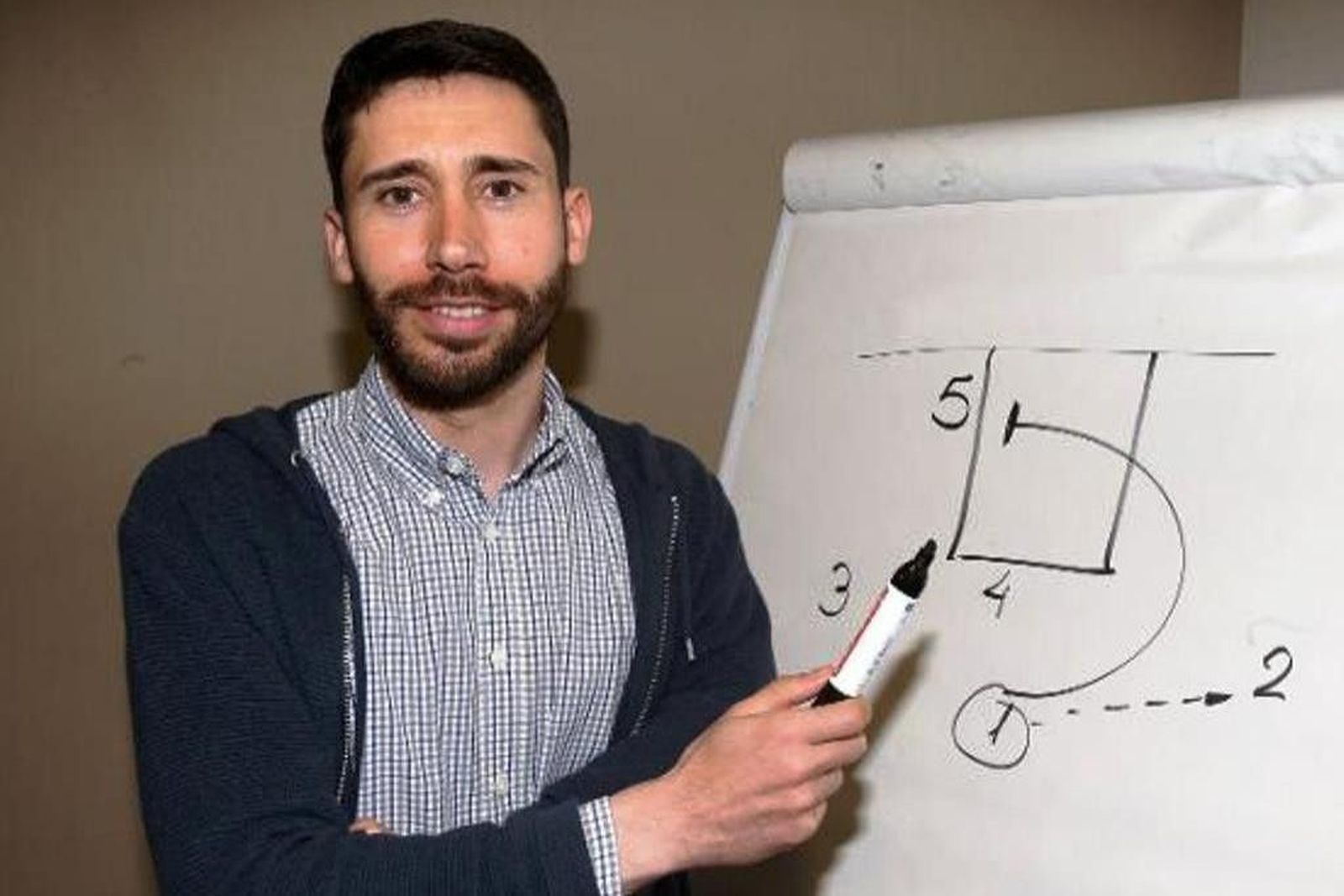 Jacinto Carbajal, nuevo técnico del CD Zamarat: “Es un proyecto ambicioso para volver por la vía rápida a LF”