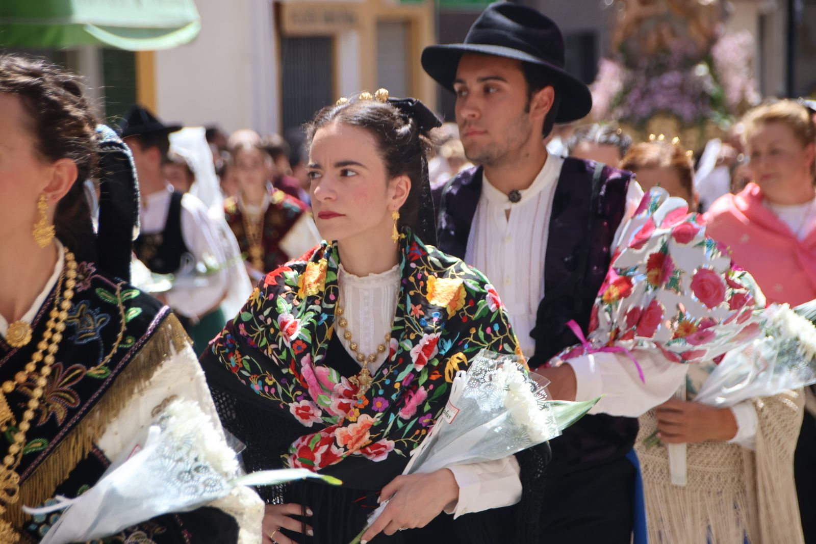 Procesión y ofrenda floral en honor de Nuestra Señora de la Asunción en Guijuelo