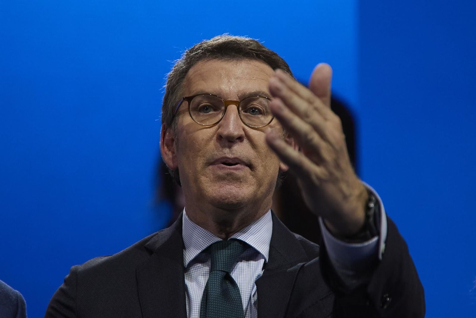 El presidente del partido del PP, Alberto Núñez Feijóo. Foto EP