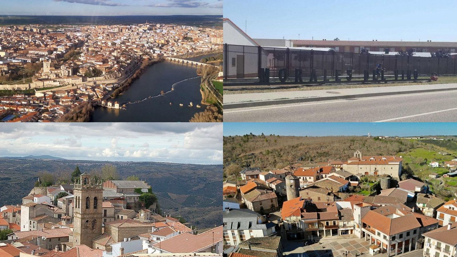 Municipios de Zamora de más de 1.000 habitantes