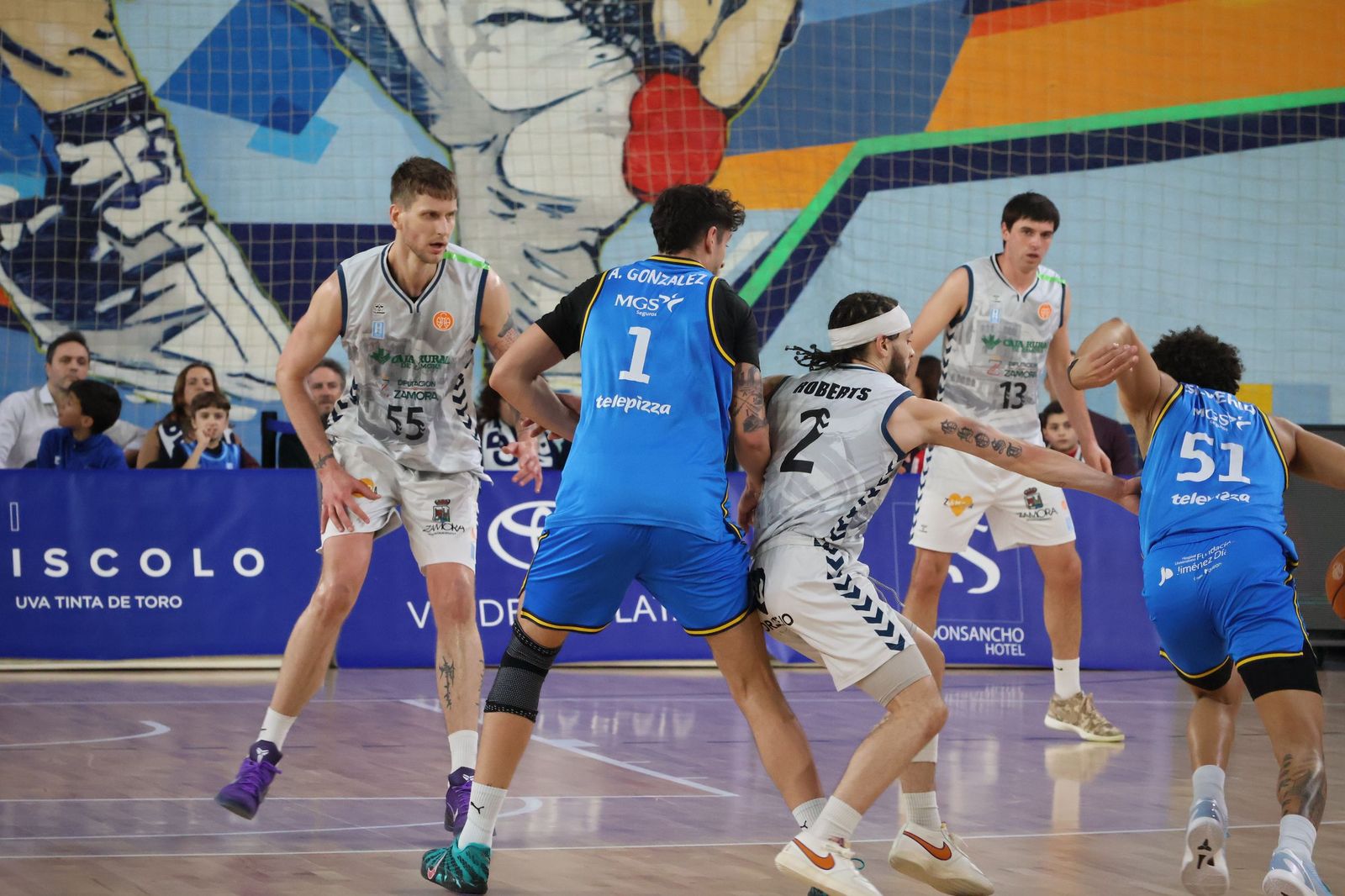 GALERÍA | Revive el esperado encuentro entre el CB Zamora y el Movistar Estudiantes