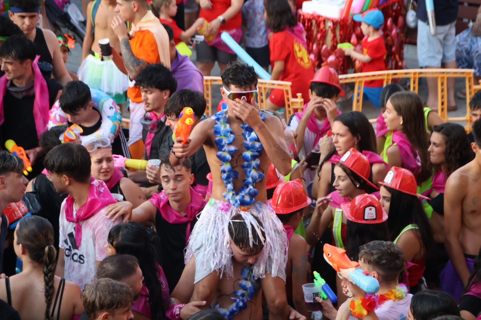 Chupinazo en Carbajosa con batucad