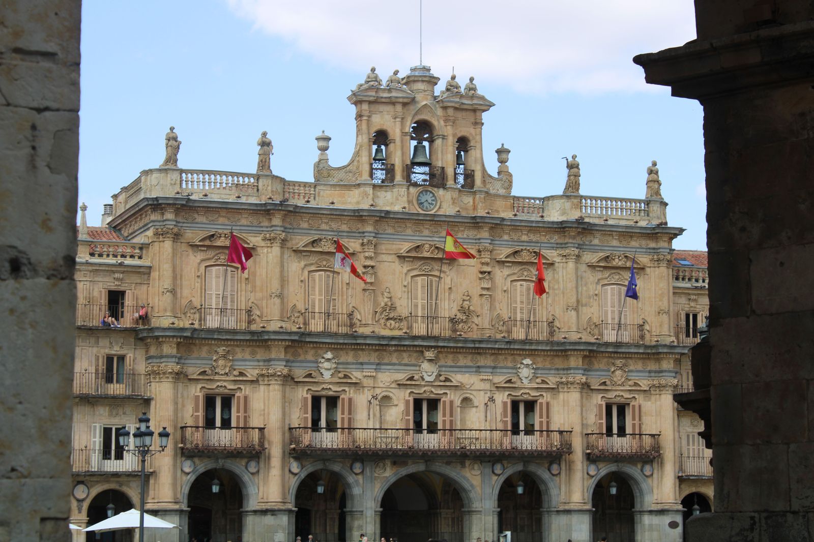 Fachada del Ayuntamiento de Salamanca,