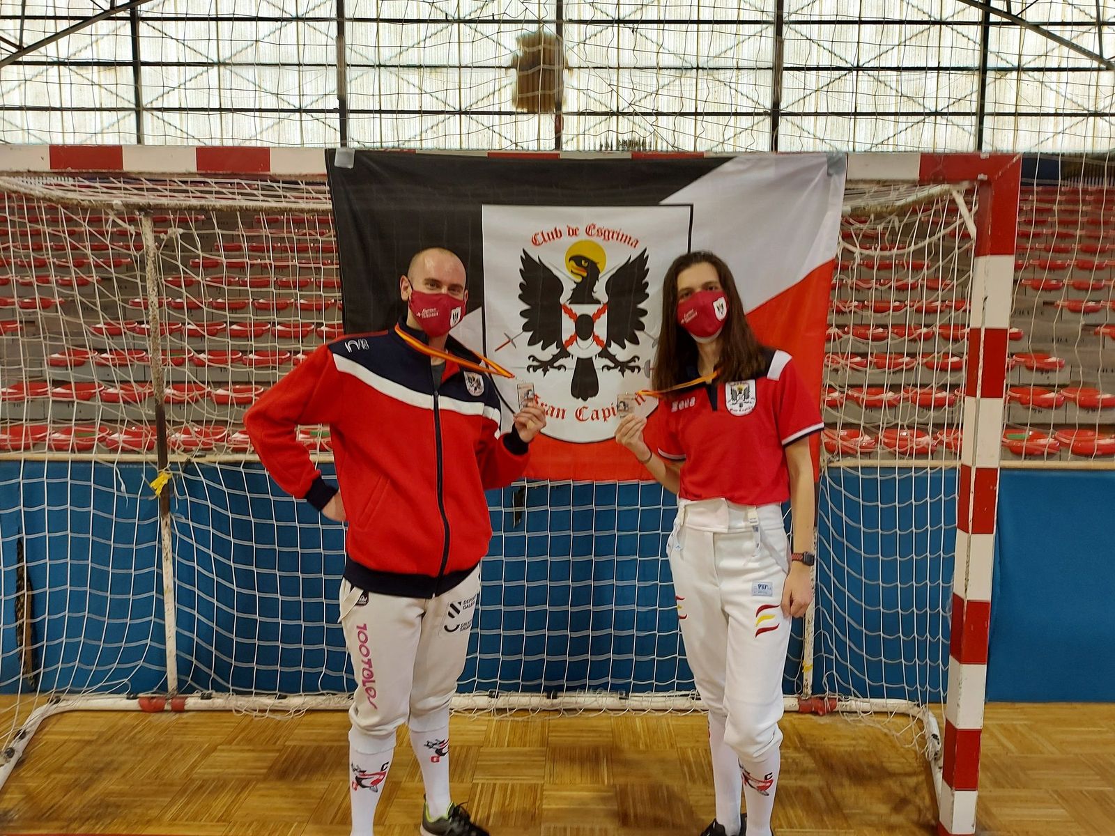 Los dos salmantinos que se proclamaron campeones en Cáceres