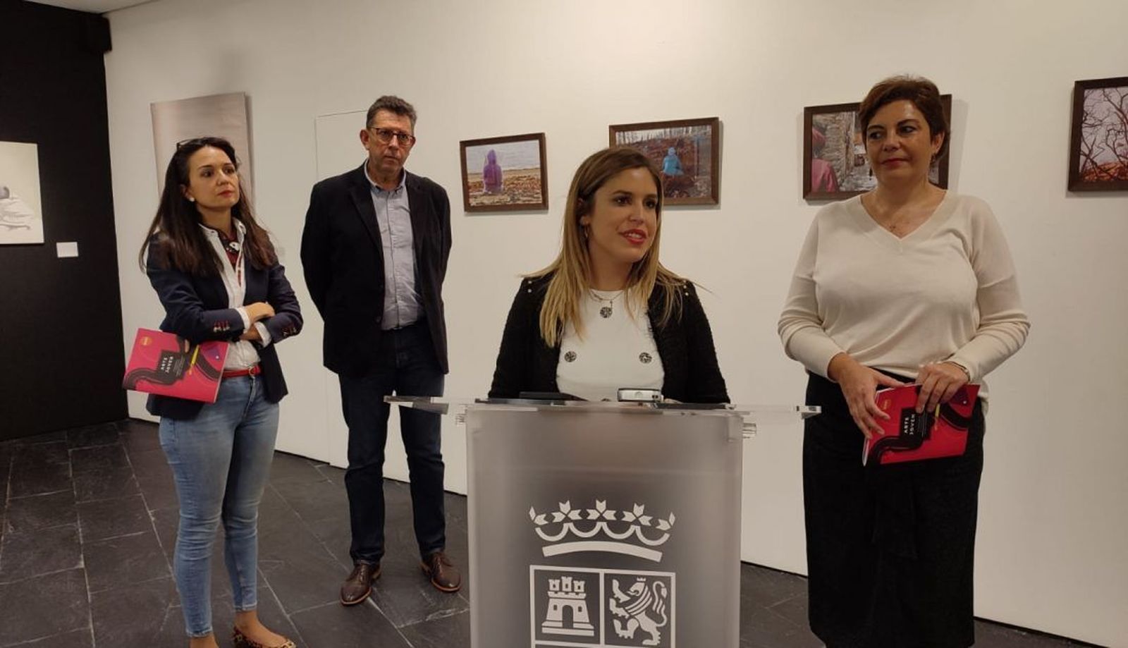 Inauguración de la exposición 'art on the road' en Salamanca